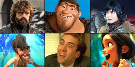 Nicolas Cage is the voice of Grug in The Croods: A New Age. Movie: Th