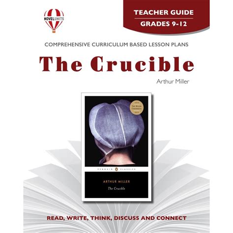 The crucible teacher guide by novel units inc. - Blaise pascal et sa sœur jacqueline ....