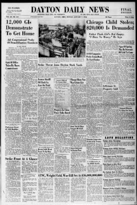 The daily bulletin. [volume] (Dayton, Ohio) 1942-1946, April 10, …