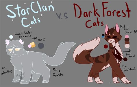 The dark forest warriors.  The Dark Forest cannot exist without StarClan, and vis...