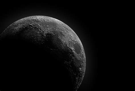 The dark side on the moon. This "dark side" is the face of the moon that is permanently positioned away from Earth, and as such it offers a rare view of the dark cosmos, unhindered by radio interference from humans and our ... 