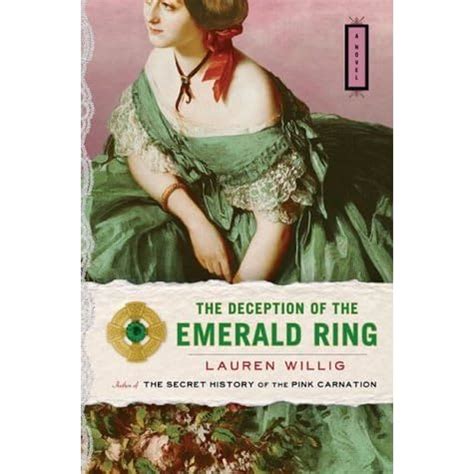 The deception of emerald ring pink carnation 3 lauren willig. - Ein handbuch der farbfotografie für die wahre farbe.