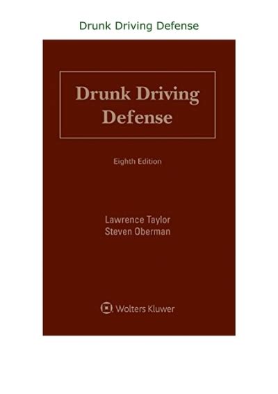 The defense drunk driving trial manual. - Ran quest guide the mysterious ring i.