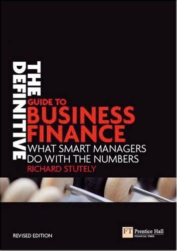 The definitive guide to business finance what smart managers do with the numbers 2nd edition. - Canon 5d mark iii manual focus confirmation.