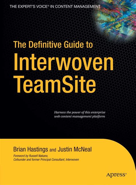 The definitive guide to interwoven teamsite. - I n herstein topics in algebra solution manual.