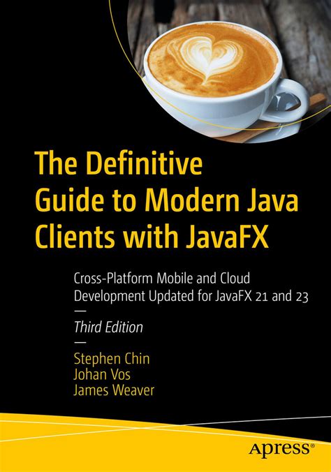 The definitive guide to modern java clients with javafx.  This repository accompa...