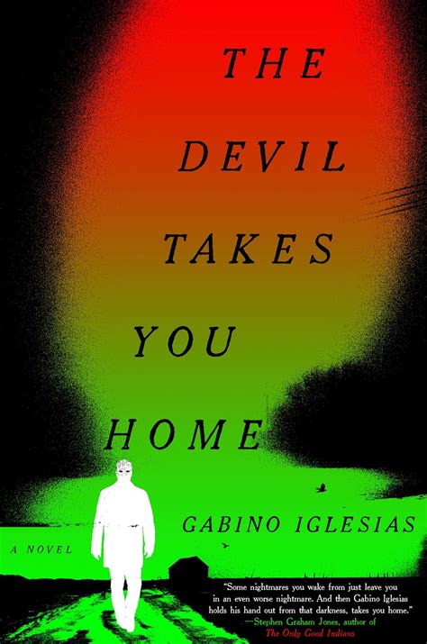 The devil takes you home. The Devil Takes You Home is a panoramic odyssey for fans of S.A. Cosby's southern noir, Blacktop Wasteland, by way of the boundary-defying storytelling of Stephen Graham Jones and Silvia Moreno-Garcia. 