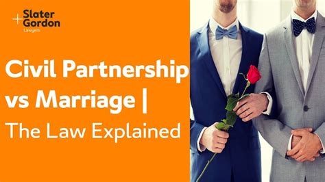 The difference between civil partnership and marriage explained