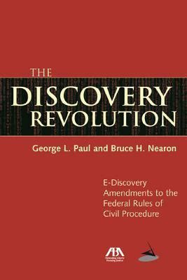 The discovery revolution a guide to the e discovery amendments to the federal rules of civil procedure. - Algo semejante a los monstruos antediluvianos.