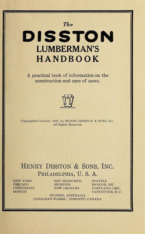 The disston lumbermans handbook a practical book of information on the construction and care of saws classic. - Klezmer fiddle a how to guide.