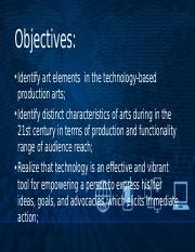 The distinct characteristics of technology based art - Course Hero