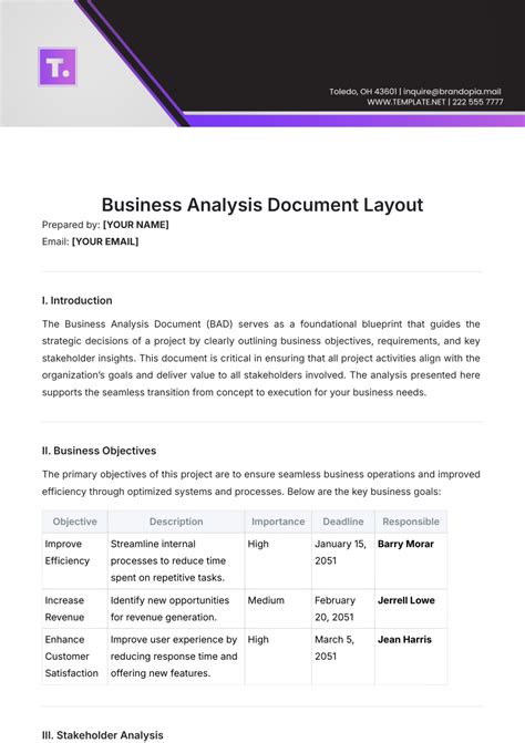 The document provides an analysis
