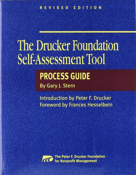 The drucker foundation self assessment tool process guide. - Bedienungsanleitung welch allyn vital sign monitor 6000 series.