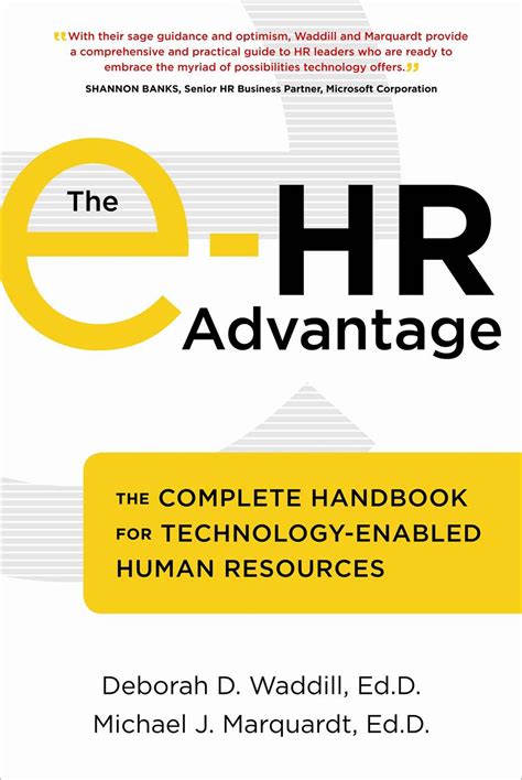 The e hr advantage the complete handbook for technology enabled human resources. - Handbook of supply chain management by james b ayers.
