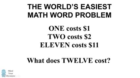 The easiest math problem in the world Math Guide