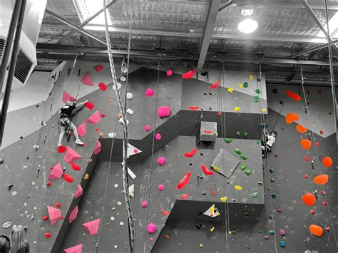 The edge rock climbing party.  The Edge Rock Gym - Melbourne, Melbourne.  First time...