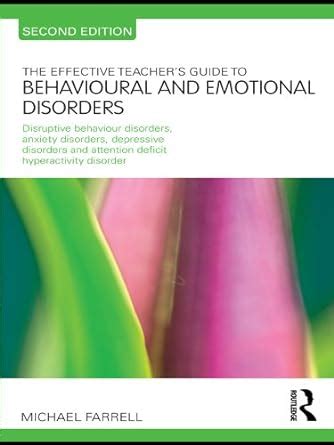 The effective teachers guide to behavioural and emotional disorders 2nd edition. - Zukunftsfähigkeit des föderalismus in deutschland und europa.