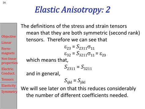 The elastic constants of anisotropic materials—II - Taylor & Francis