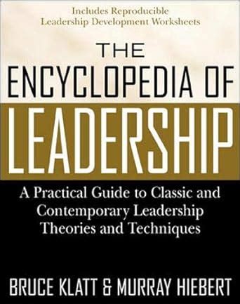The encyclopedia of leadership a practical guide to popular leadership theories and techniques. - Mental game of baseball a guide to peak performance.