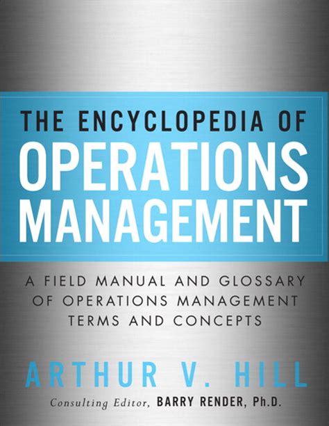 The encyclopedia of operations management a field manual and glossary. - Narrativas del desierto, geografías de la alteridad.