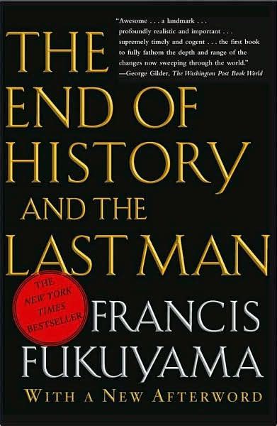 The end of history and the last man. Part 1: An Old Question Asked Anew. Francis Fukuyama opens his book by discussing the then-recent events that prompted his thesis. He begins by discussing the pessimism about historical progress he detects in his contemporaries. The reason for this is the destructive events of the 20th century, including two world wars and the rise of many ... 