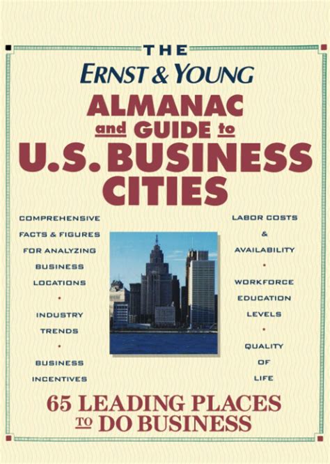 The ernst young almanac and guide to u s business cities 65 leading place. - Fiat doblo cargo van drivers manual.