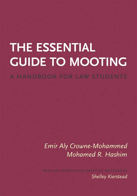 The essential guide to mooting a handbook for law students. - Développer les compétences par une ingénierie de la formation.