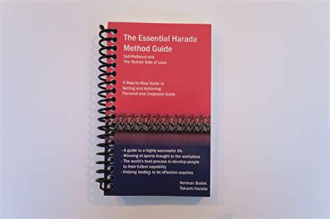 The essential harada method guide self reliance and the human side of lean. - Quantitative problem solving methods in the airline industry a modeling methodology handbook international series.