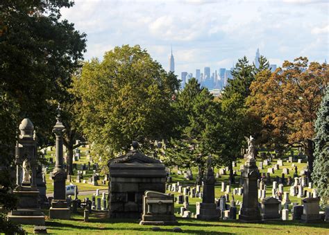 The evergreens cemetery photos. .  ...