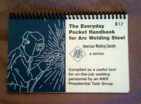 The everyday pocket handbook for arc welding steel. - Recht und gesetz, die welt der juristen.