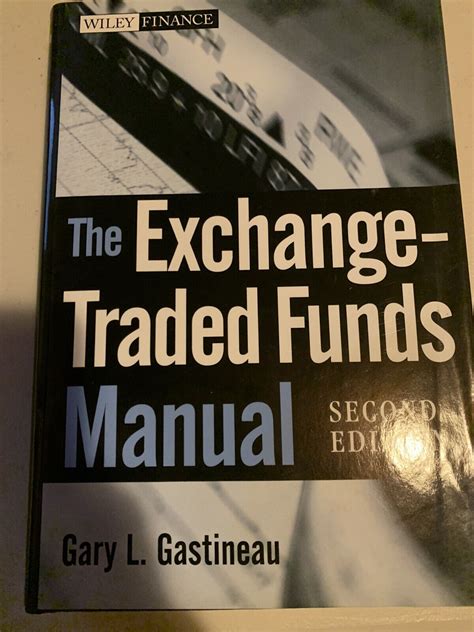 The exchange traded funds manual wiley finance hardcover 2010 author gary l gastineau. - Untersuchungen über das wesen der geschichte..