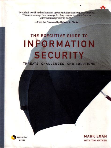 The executive guide to information security threats challenges and solutions. - Manuale di servizio del compressore d'aria ingersoll rand p260.