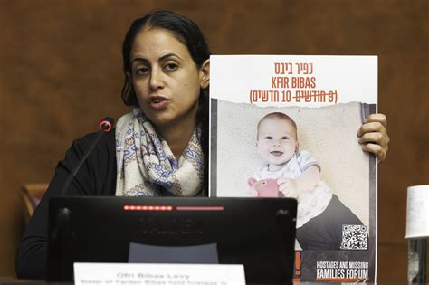 The family of an infant hostage pleads for his release before the Israel-Hamas truce winds down