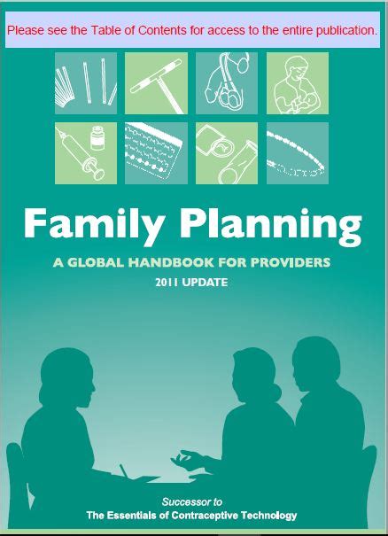 The family planning managers handbook basic skills and tools for managing family planning programs kumarian. - Der räuber mit der sanften hand..