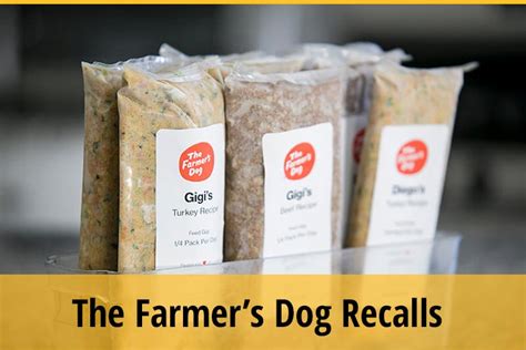The farmer%27s dog recall. Initial Complaint. 08/10/2023. Complaint Type: Delivery Issues. Status: Answered. I ordered from farmers dog. My order totaled 22 packs for almost $200 when I received my order A guy pulled up in ... 