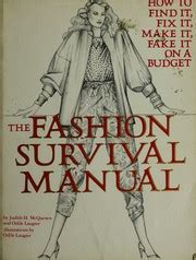 The fashion survival manual by judith h mcquown. - Lg gas dryer owner s manual.