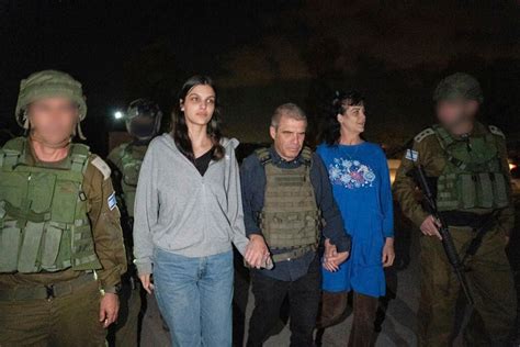 The father of American teenage hostage freed by Hamas says she is 'doing very good'