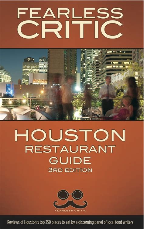 The fearless critic houston restaurant guide 3rd edition. - The worlds easiest guide to family relationships worlds easiest guides.