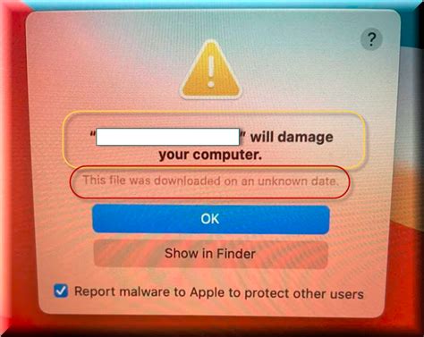 The file was downloaded on an unknown date - Apple …
