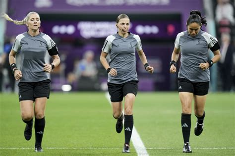 The first all-female referee team makes history at the World Cup