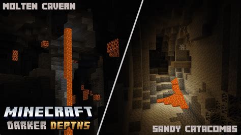 The first two modded cave biomes ever! Darker Depths has been ... - Reddit