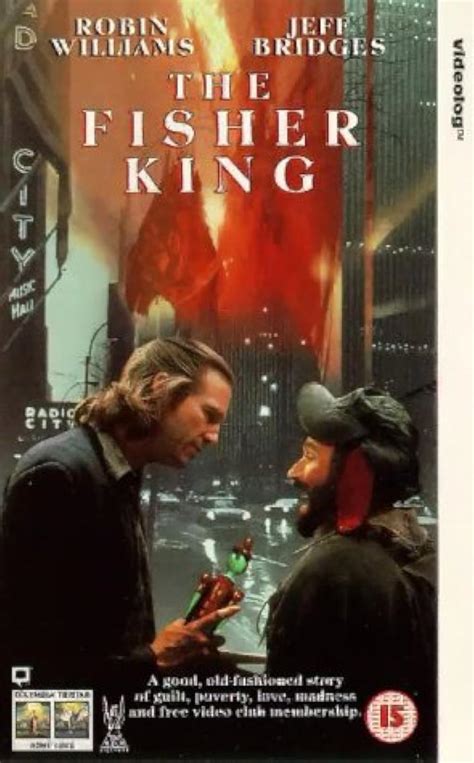 The fisher king movie. I love movies. Review by SilentDawn ★★★★★ 16. The building blocks for the legend of The Fisher King revolve around the hero. No matter the problem or the issue, no matter how modern or ancient in its magnitude; the hero must go on a quest to heal the wounds of The Fisher King, one who is lost, lonely, and in need of purity to cleanse ... 