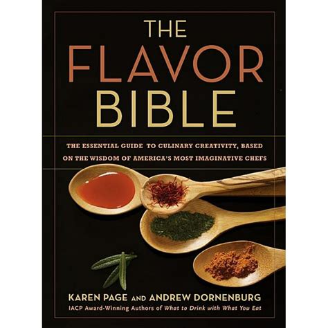 The flavor bible the essential guide to culinary creativity based. - Costruire con la terra una guida per la costruzione flessibile di sacchi di terra.
