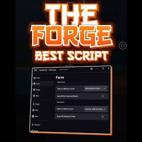 The forge script pastebin.  It gives you Auto Mining, Auto Attack Zombies, Telep...
