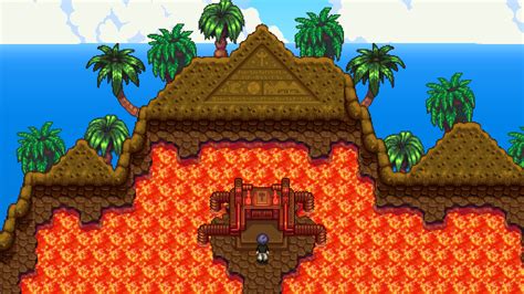 Enchanting tools in the Volcano Forge. Version 1.5 is an end-game update for Stardew Valley, and it added a bunch of new features and a few adjustments to the game. The Ginger Island is a new location that can only be accessed after completing the Community Center bundles and repairing WWilly’s dilapidated boat in the backroom of his fish shop.. 