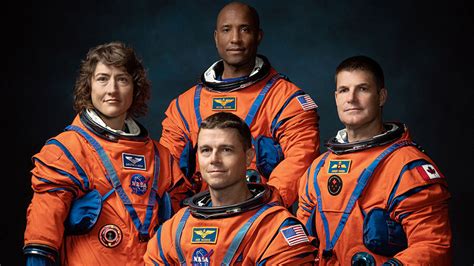 The four astronauts NASA selected for historic moon flyby mission