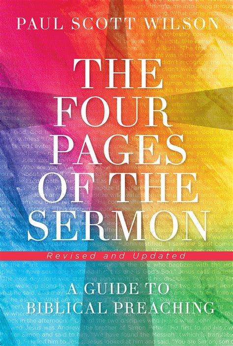 The four pages of the sermon a guide to biblical preaching. - Histoire et géographie avec le transatlas.