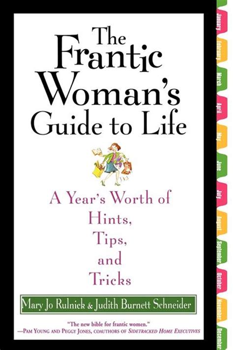 The frantic womans guide to life by mary jo rulnick. - John deere 310 se backhoe service manual.