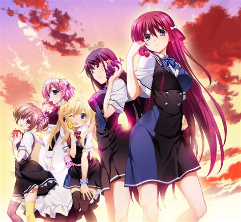 The fruits of grisaia. Watch game trailer. SIX FRUITS BARE THEIR FANGS AT THE WORLD. --The academy was their orchard. In this place of learning, protected by high walls from the outside world, there arrived a single young man who'd lost his purpose in life. He'd lost sight of what he wanted to protect. Add to cart. 