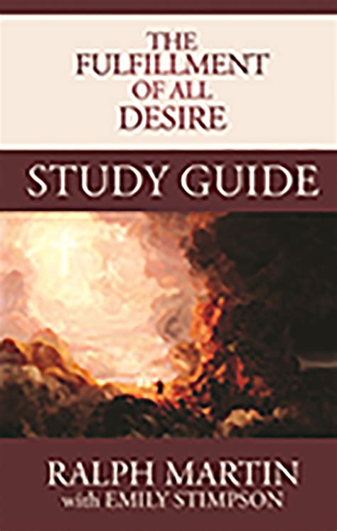 The fulfillment of all desire study guide. - Dictamen de la comision de patronato del soberano congreso sobre la jurisdiccion eclesiastico-castrense..